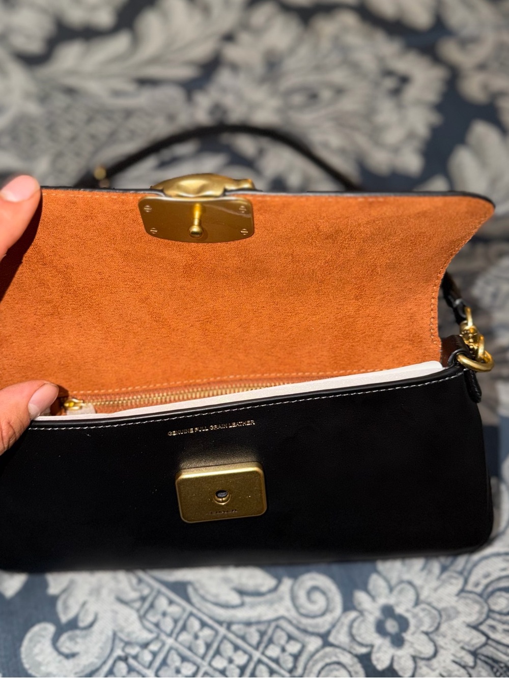 Coach Jet Bag Black CAM16 NWT - Picture 8 of 10